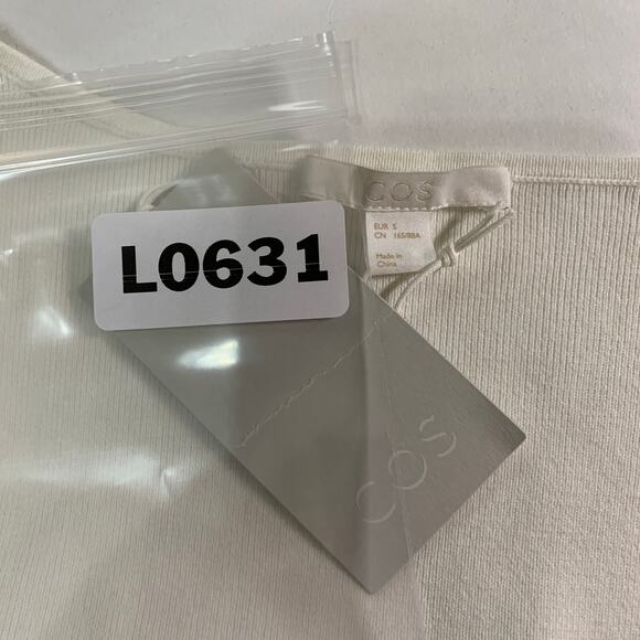 COS Collection of Style S NEW Ivory Sleeveless Long Sweater Duster Cardigan - Picture 3 of 10